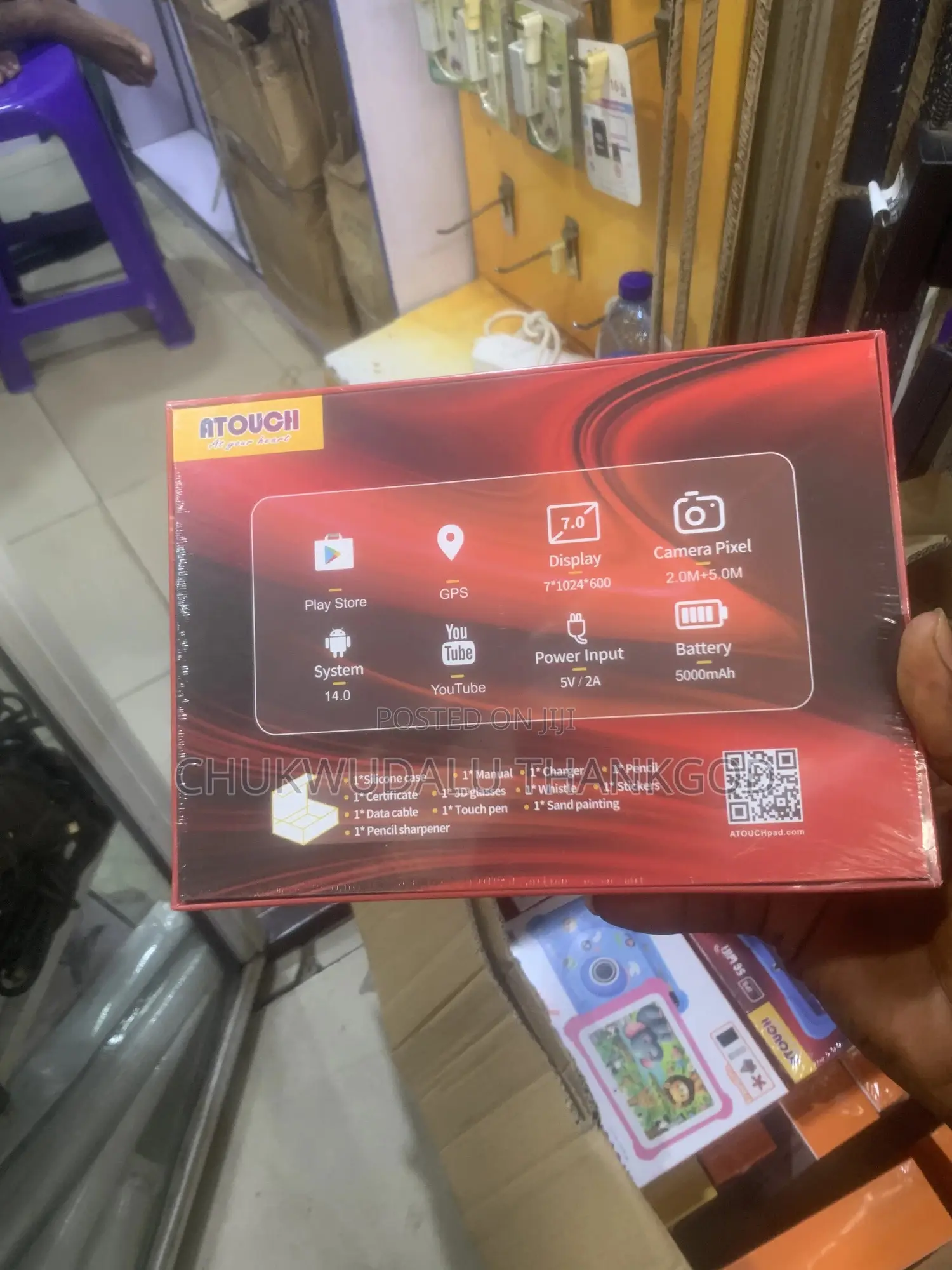 New Atouch A37 256 GB Red