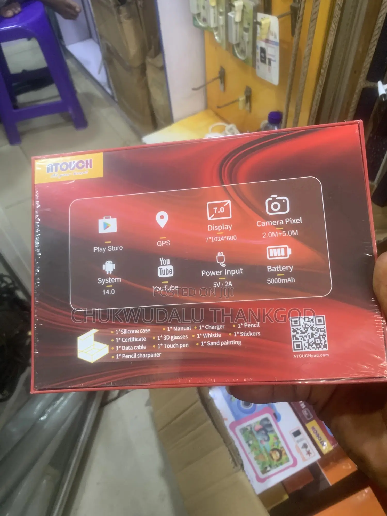 New Atouch A37 256 GB Red