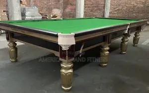 12ft American Fitness Billiard Board With Genuine Leather Pocket