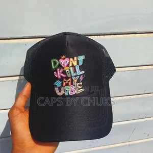 Black Snapback Cap