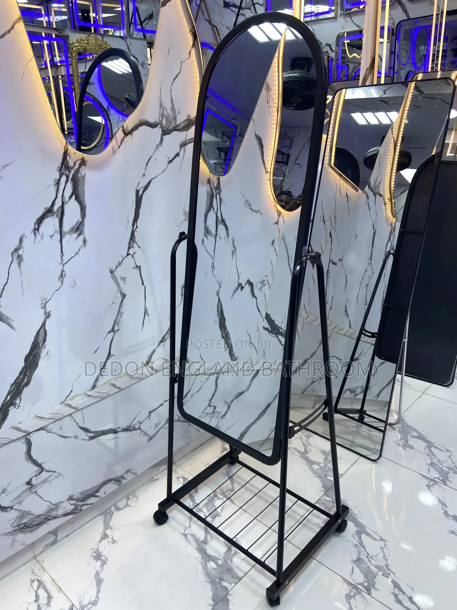 Dressing Mirror With Shoe Rack
