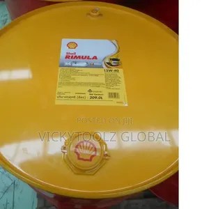 Shell Rimula R4 X 15w-40 Heavy-Duty Engine Oil Drum