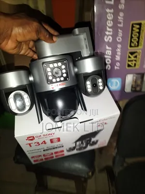 T34 Intelligent Solar PTZ Camera. Key Features Include:
Triple Lens