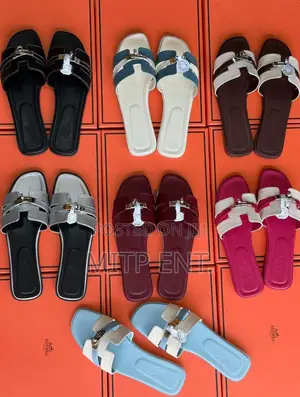 Hermes Oran Slippers