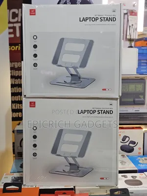 Laptop Stand With 360 Rotation and Aluminum Alloy