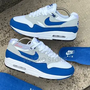 Original Nike Air Max 1 Anniversary Royal Blue Sneakers