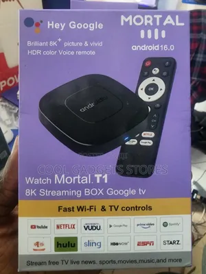 Mortal T1 Android 14.0 Brilliant Smart Tv Box,