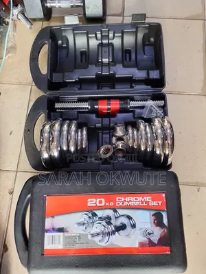 20kg Chrome Dumbbell Set
