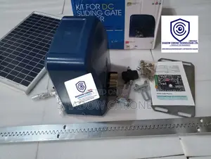 Solar-Powered Sliding Gate Motor – No Nepa Wahala