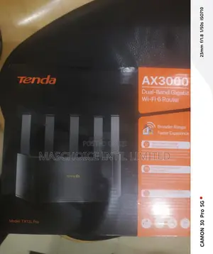 Tenda Tx12l Pro Ax3000 Dual Band Gigabit Wi-fi 6 Router