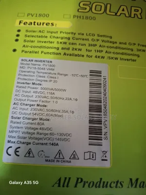 5kva/48v Must Hybrid Inverter