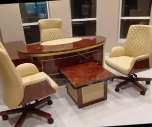 Quality Presidential Office Table With Set Of Chairs