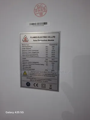 450w/33v Solar Panels
