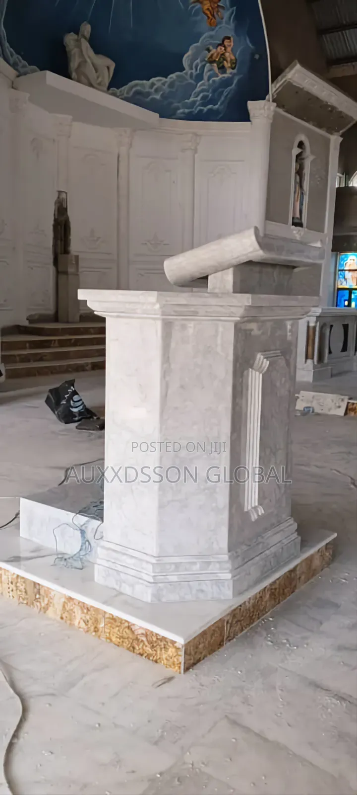 Lectern Marble Construction and Fabrication