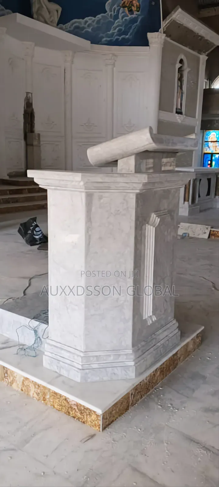 Lectern Marble Construction and Fabrication