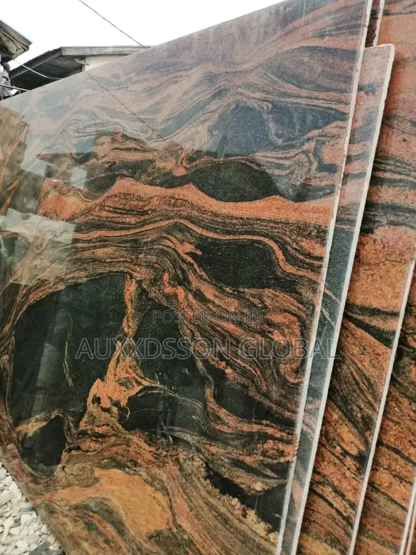 Ivory Red Granite Slabs