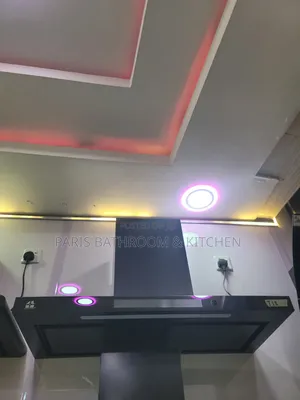 Kitchen Extractor Fan With RGB Ambient Lighting