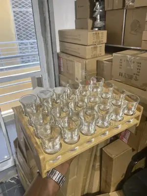 Wooden 24 Shot Tequila Tray
