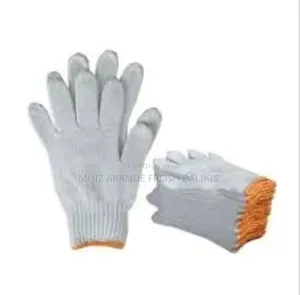 White Cotton Hand Gloves 12 Pairs