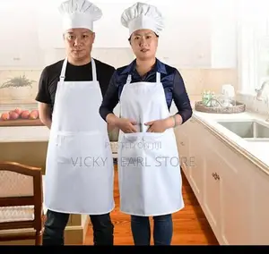 Kitchen Apron With Cap