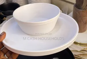 Acrylic Plate and Bowl