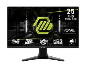 Msi Mag 255f E20 24.5" HDR 200 Hz Gaming Monitor