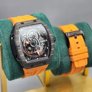 Fairwhale Quality Luxury Men Automatic Engine Wristwatch
