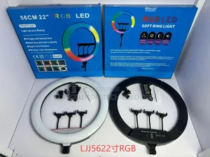 LJJ-22 RGB Ring Fill Light 22-Inches RGB Ringlight