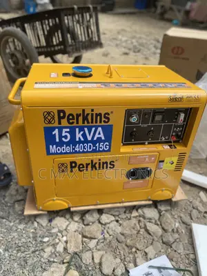 Perkins 15kva Diesel Generator 100% Copper Coil With a 1 Year Warranty