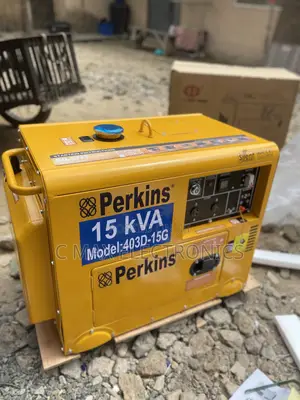 Perkins 15kva Diesel Generator 100% Copper Coil With a 1 Year Warranty