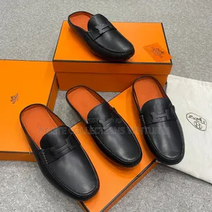 High Quality Hermes Half Shoe