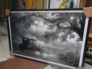 Dalhart Windberg a Vintage Motorcar Ford Model T / Eagle Frame 40 X 60