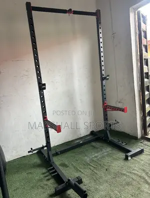 Brand New Adjustable Squat Rack With Land Mine and Pull Up Bar