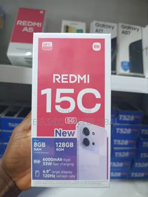 New Xiaomi Redmi 15C 4G 128 GB Blue