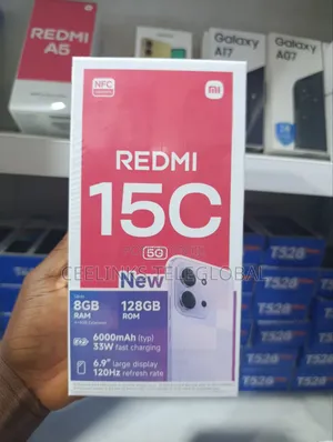 New Xiaomi Redmi 15C 4G 128 GB Gray