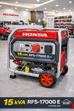 Honda 15kva Generator Rfs-17000e (3 Phase, Heavy Duty)