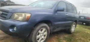 Toyota Highlander 2004 Blue