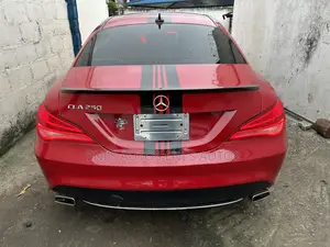 Mercedes-Benz CLA-Class CLA 250 4MATIC Sedan 2015 Red