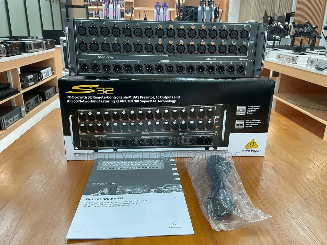 Behringer S32 32-channel Stage Box