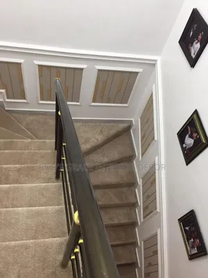 Beige Colour Stairs Rug Turkish Available in Stock