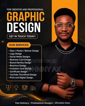 Creative Graphic Designer | Flyers, Logos, Branding Social Media