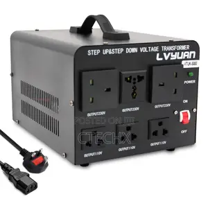 Cantonape 3000 Watt Transformers, 220v - 110v Step Up and Step Down
