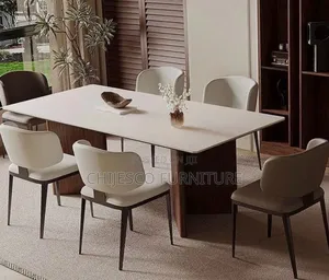 Quality 6 Seater Marble Dinning Table Set