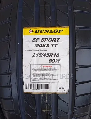 Brand New Dunlop Sp Sport Maxx Tt – 215/45r18 (89w)