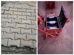 Floor Paving Brick Press-Double Tee Paver