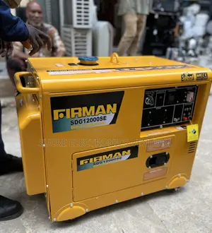 Original 10kva New Model Firman Diesel Generator [Key Start With Tire]