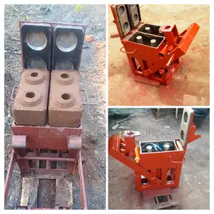 Lego Interlocking Brick Making Press Machine-Liquid Mortar