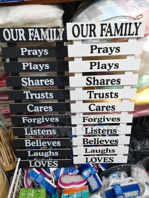 “Our Family” Wall Hanging Decor