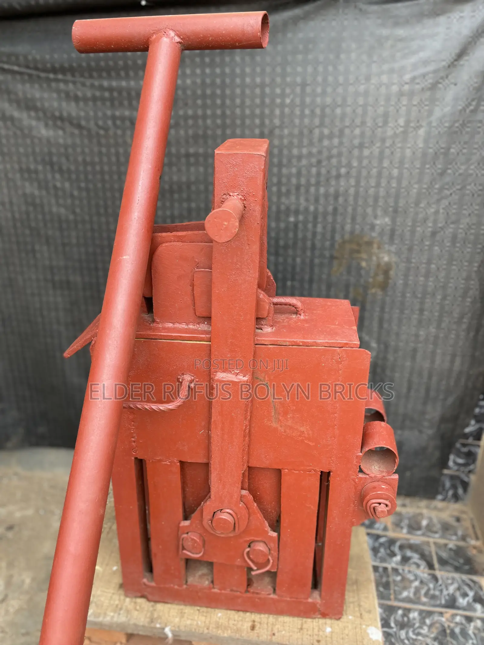 6 Inches Hydraform Interlocking Machine Manual Brick