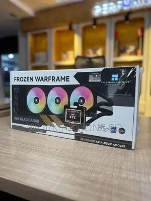 Thermal Right Aio Liquid Cooler Frozen Warframe 360 Black Argb